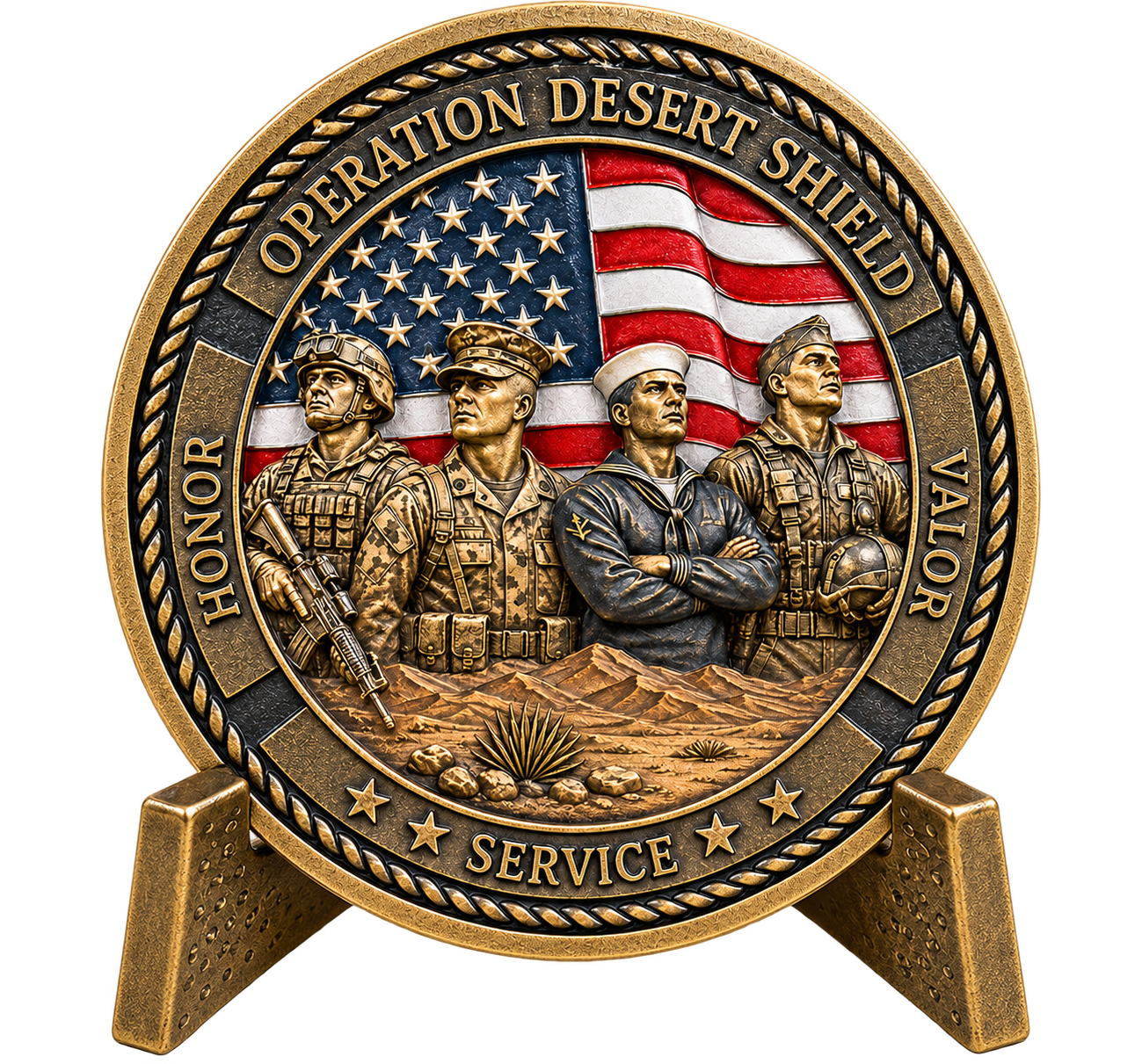 Operation Desert Shield Coin